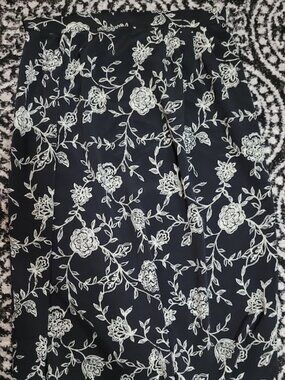 Floral Patterned Maxi Skirt